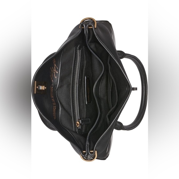 Karl Lagerfeld Paris Nadine Satchel Bag - Picture 4 of 14